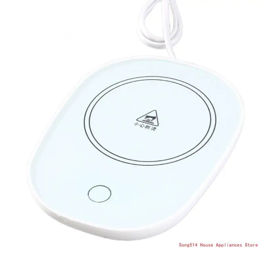Beverage Coffee Tea Drink USB Heater Tray Mug Pad Office Gift for Adults 95AC