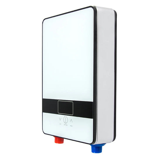 Instant Electric Water Heater Shower Bathroom Faucets Kitchen Tap Water Heater 220V 6500W Digital Display Temperature Automatica