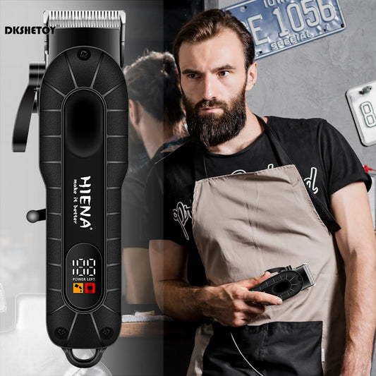 HIENA HYN-223 Hair clipper for men Salon Hairdressing Trimmer  Blade Rechargeable Clippers for Haircut Beard Shaver Barbershop