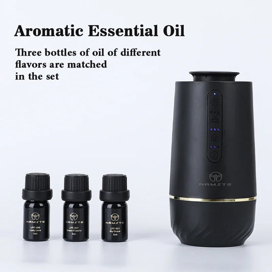 Namste Starry Sky Car Aromatherapy Machine Air Freshener for Car Perfume Aroma Diffuser Flavoring for Home Three Essential Oil