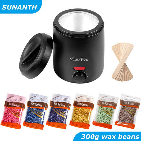 Wax Heater for Hair Removal Wax Beans Warmer Depilatory Waxing Beans Melting Machine Pot Depilation Paraffin Waxing Heater