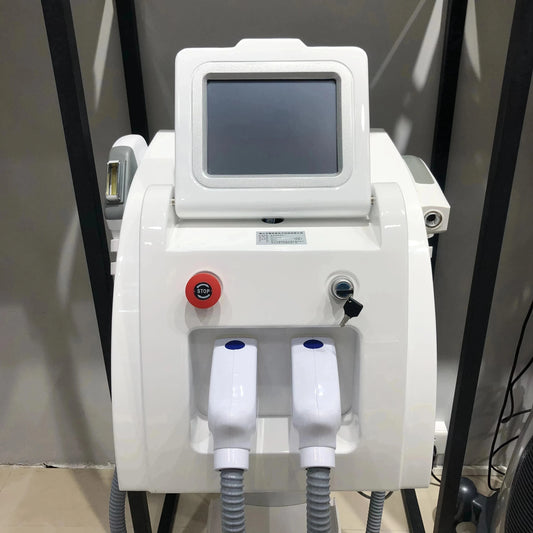 2025 Portable Laser 2 In 1 Nd Yag Tattoo Removal Machine IPL OPT L-aser Hair Removal Machine ND YAG Tattoo Removal Hair Laser