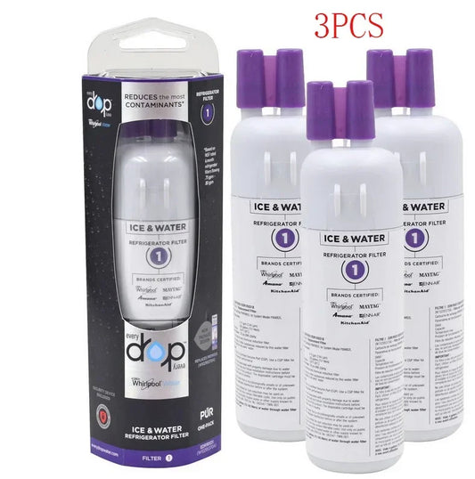1pcs 5pcs Replace Refrigerator Water Filter EDR1RXD1,W10295370A,9081,Drop Filter 1,P8RFWB2L,P4RFWB