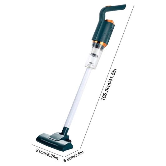 Wireless Handheld Vacuum Cleaner 120W High Power Cordless Handheld Vacuum Chargeable Auto Vacuum for Home Car Vacuum Cleaner