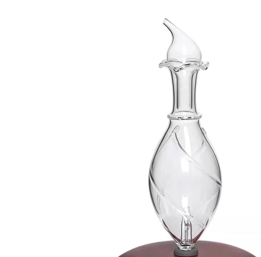 Glass bottle manual blowing design for aroma diffuser, cold aroma diffuser, glass aroma diffuser, atomizing bottle, essential