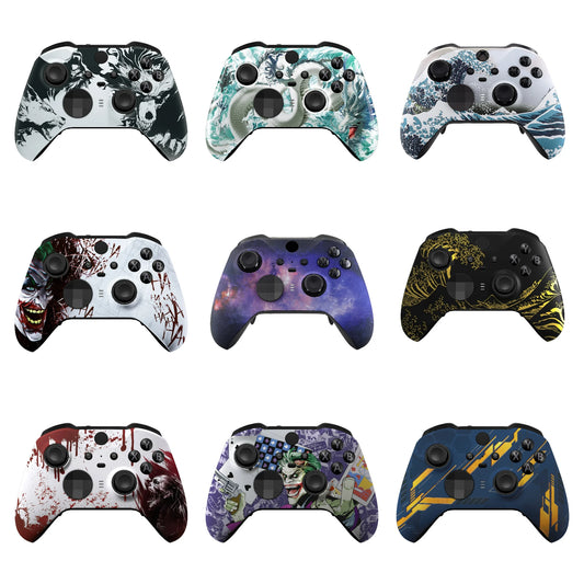 eXtremeRate Front Housing Shell for Xbox One Elite Series 2 Controller - Patterned Series