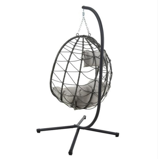 Indoor And Outdoor Swing Chairs, Hanging Basket Chairs With Stands Are Suitable For Bedrooms, Living Rooms, Balconies, And Are Prohibited From Being Sold On The Wayfair Platform