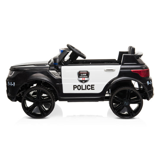 JC002 Police Car Dual Drive 30Wx2 Battery 12V 7AHx1 With Remote Control With Microphone