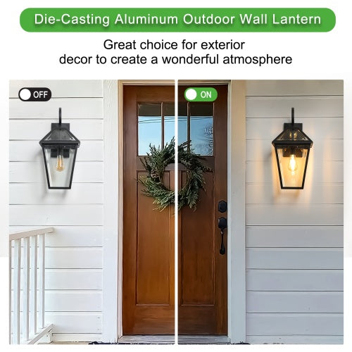 Modern Outdoor Waterproof Wall Lights Support Many Types Of Bulb-2 Packs Unavailable Platform