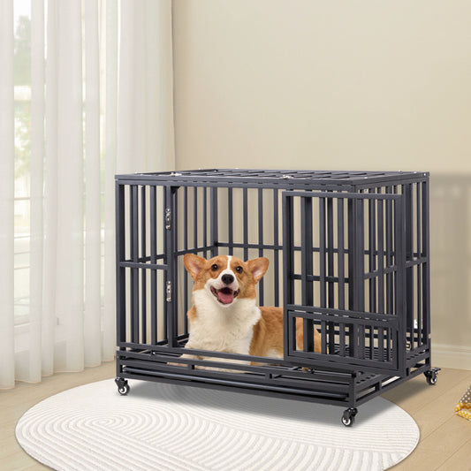 42 Inch Square Tube Dog Cage