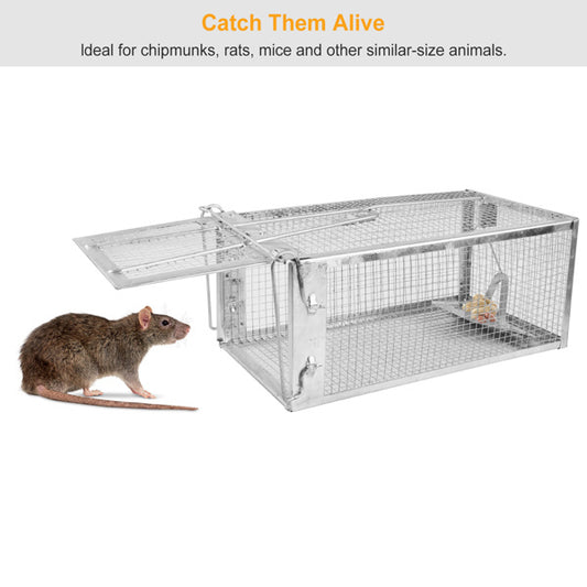 Mouse Trap, Galvanized Iron Mouse Control Bait Catcher